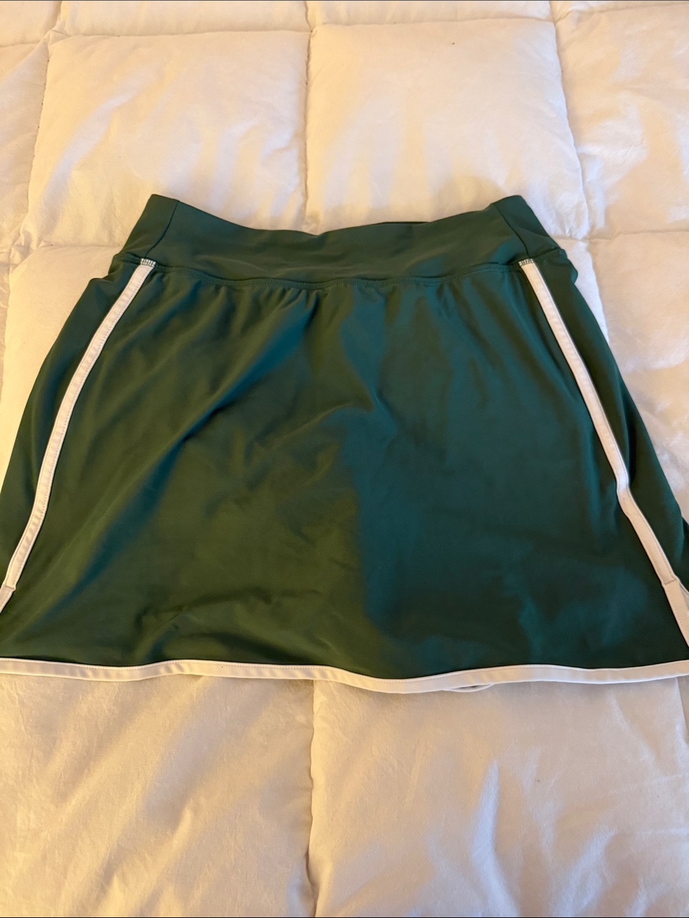 Old Navy Green Athletic Skort with White Trim small